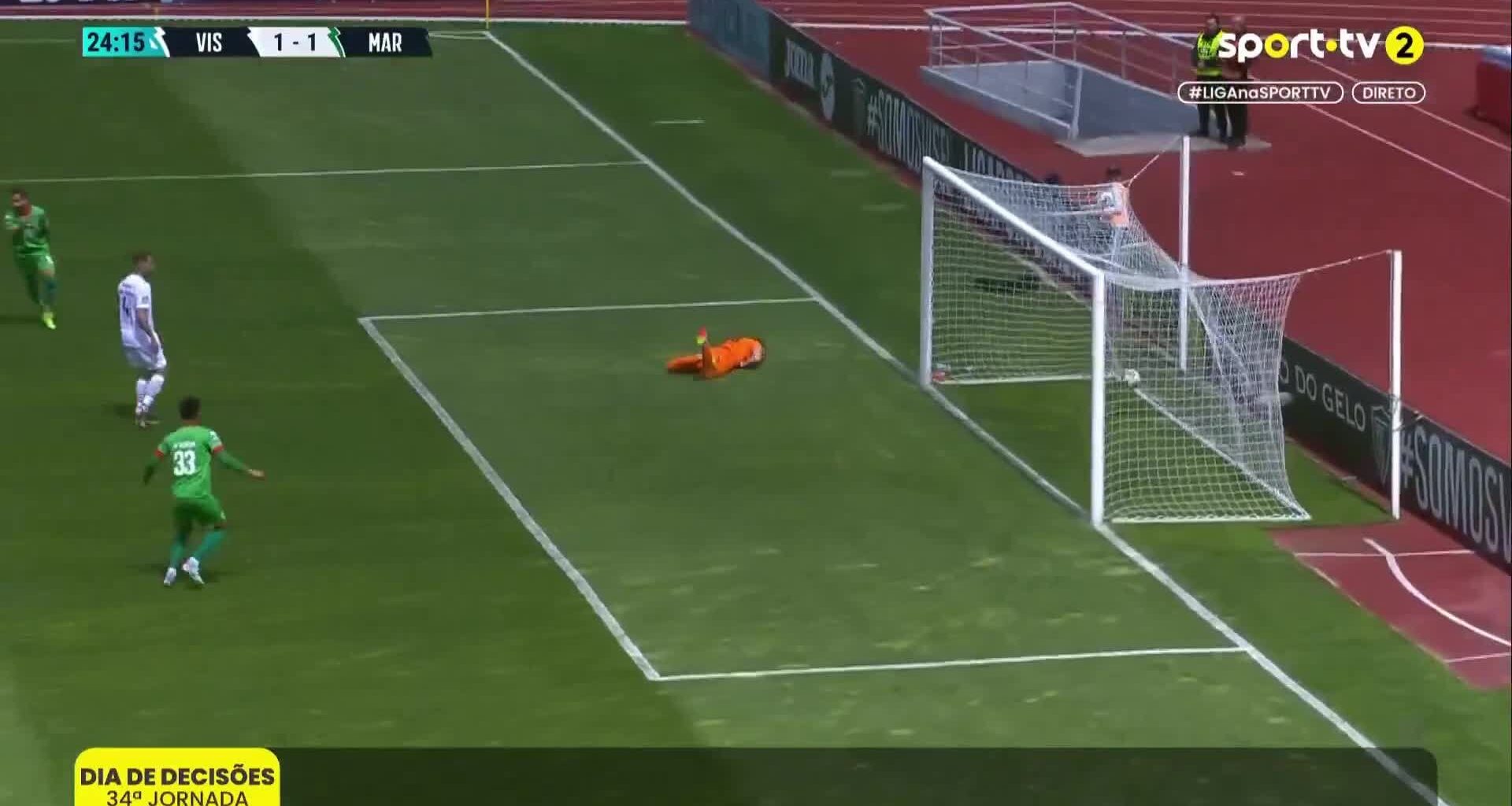 Académico Viseu 1 - [1] Marítimo - Bruno Xadas 24' (Great Goal)