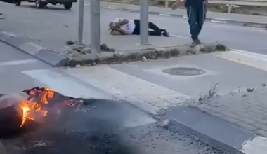 Chauffeur de camion palestinien tabassé par des colons israéliens