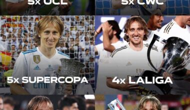 Luka Modric really left Spurs at 27 with "only" 6 trophies in the croatian league and now is the most decorated player in the history of Real Madrid and a ballon d'or winner.