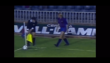 Gary Lineker brace against Flamurtari in the 1987-88 UEFA Cup Ro16