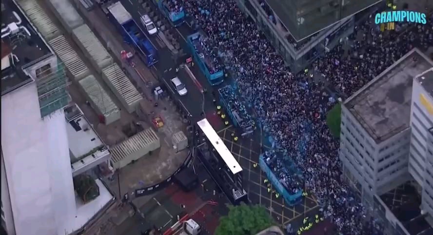 Deansgate Birds Eye View