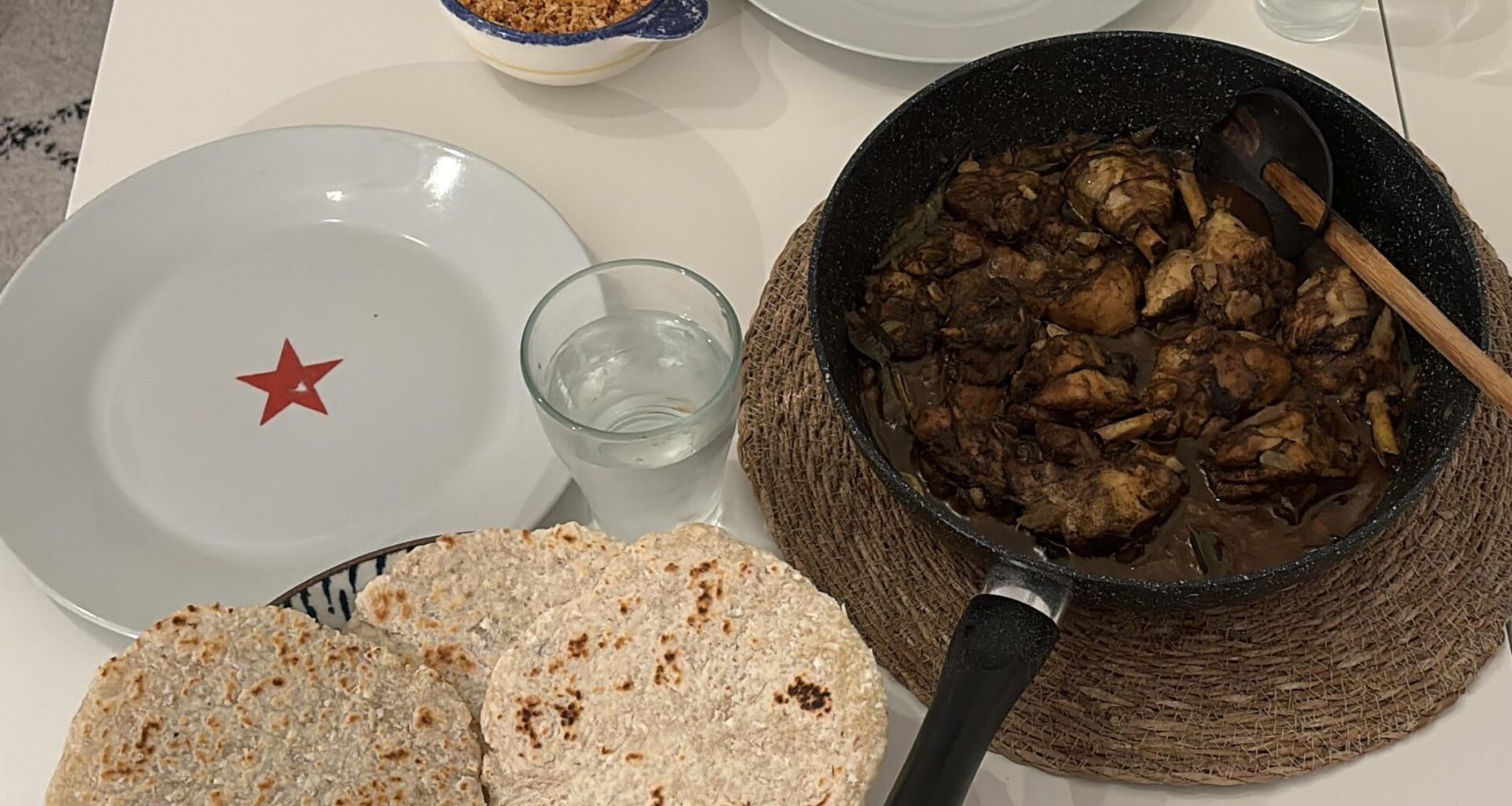 La nourriture Sri lankais