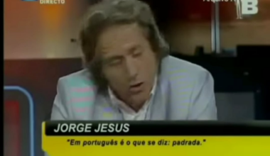 Jorge Jesus explica a diferença entre um bom jogador e um bom jogador