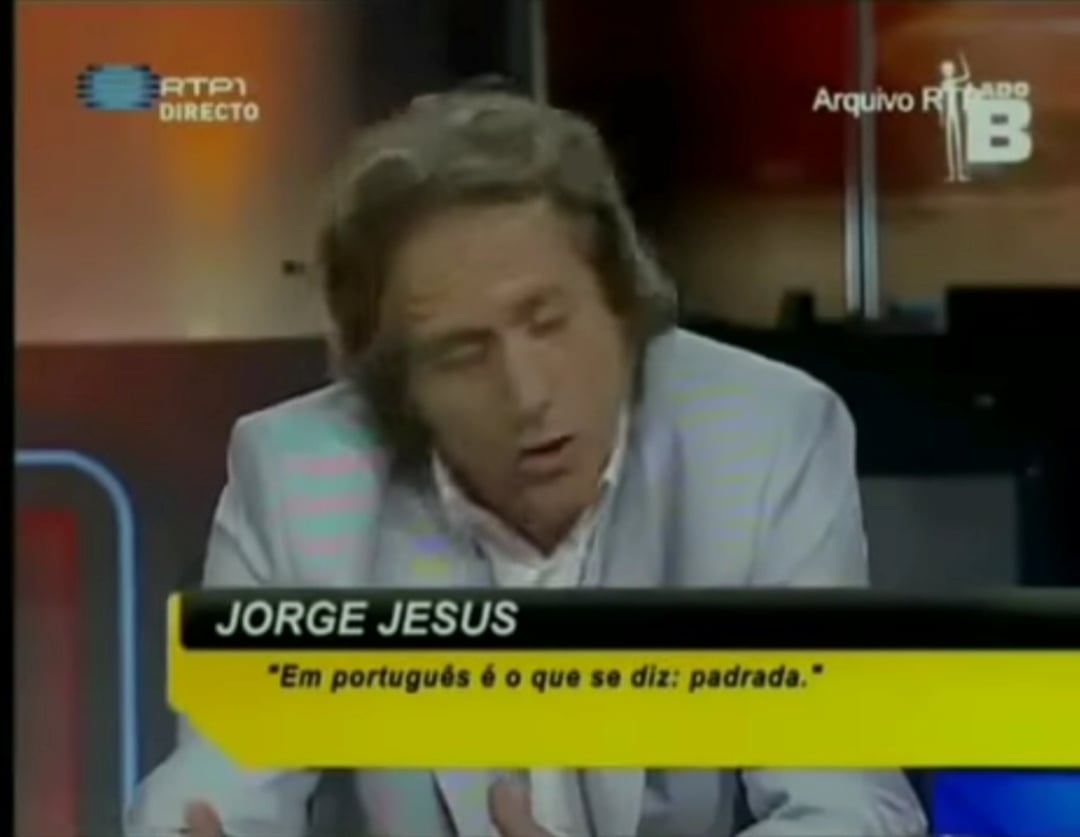 Jorge Jesus explica a diferença entre um bom jogador e um bom jogador