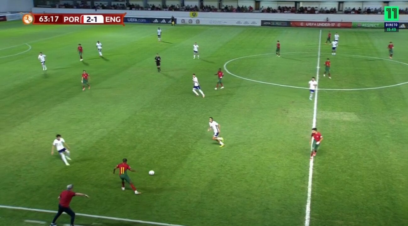 Gabriel Silva faz o 3-1 para Portugal sub-17!