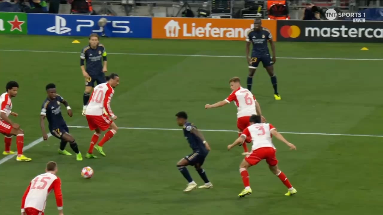 Kim Min Jae foul on Rodrygo in the box