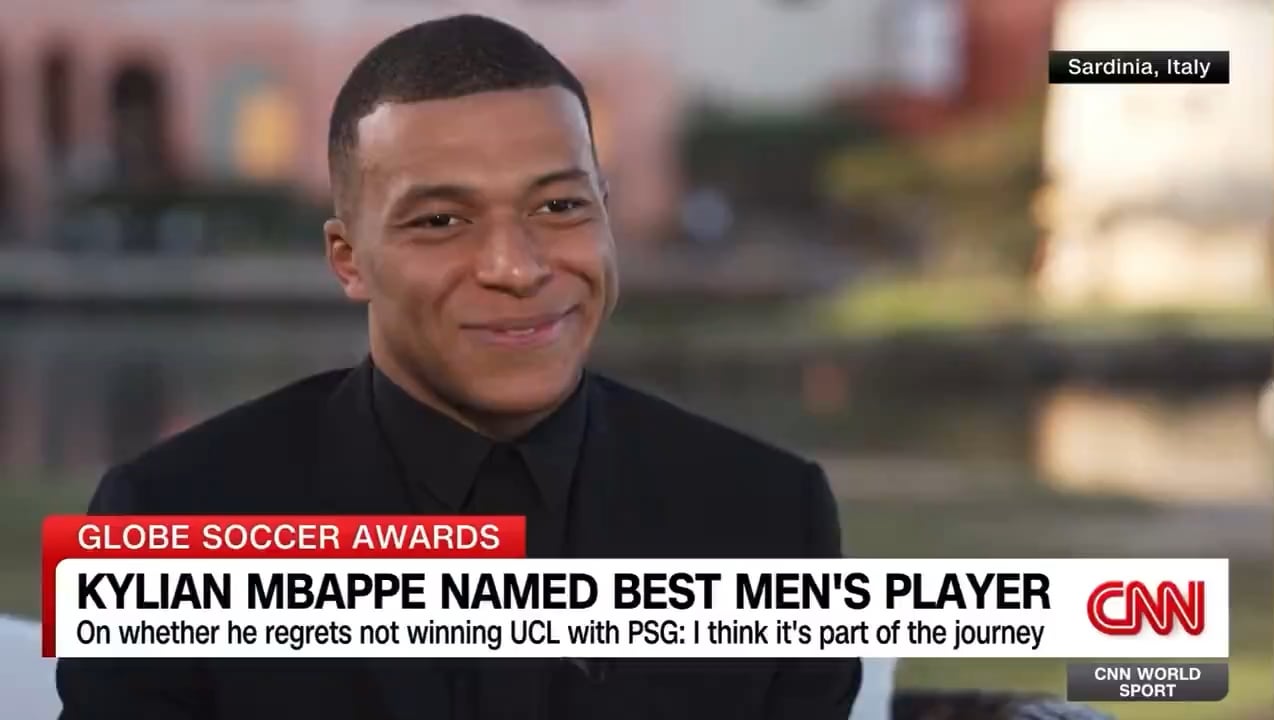 Mbappe on renewing in 2022: "It was more than PSG, it was World Cup in Qatar, things around it. It was a very difficult decision for some 20 years old boy but I don't regret it... I want to remember good things but ofcourse It was not an easy situation, and I wish nobody to live that."