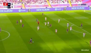 What a goal from Lewandowski 1-0