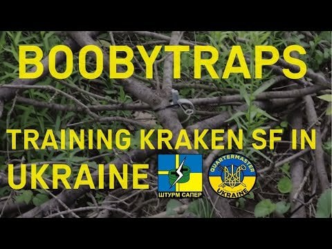 Kort video om handgranatsfällor i Ukraina. Testar att prata engelska, säg till om jag skall återgå till svenska!