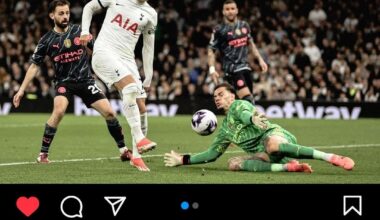 Ederson with a cryptic message on his instagram post.