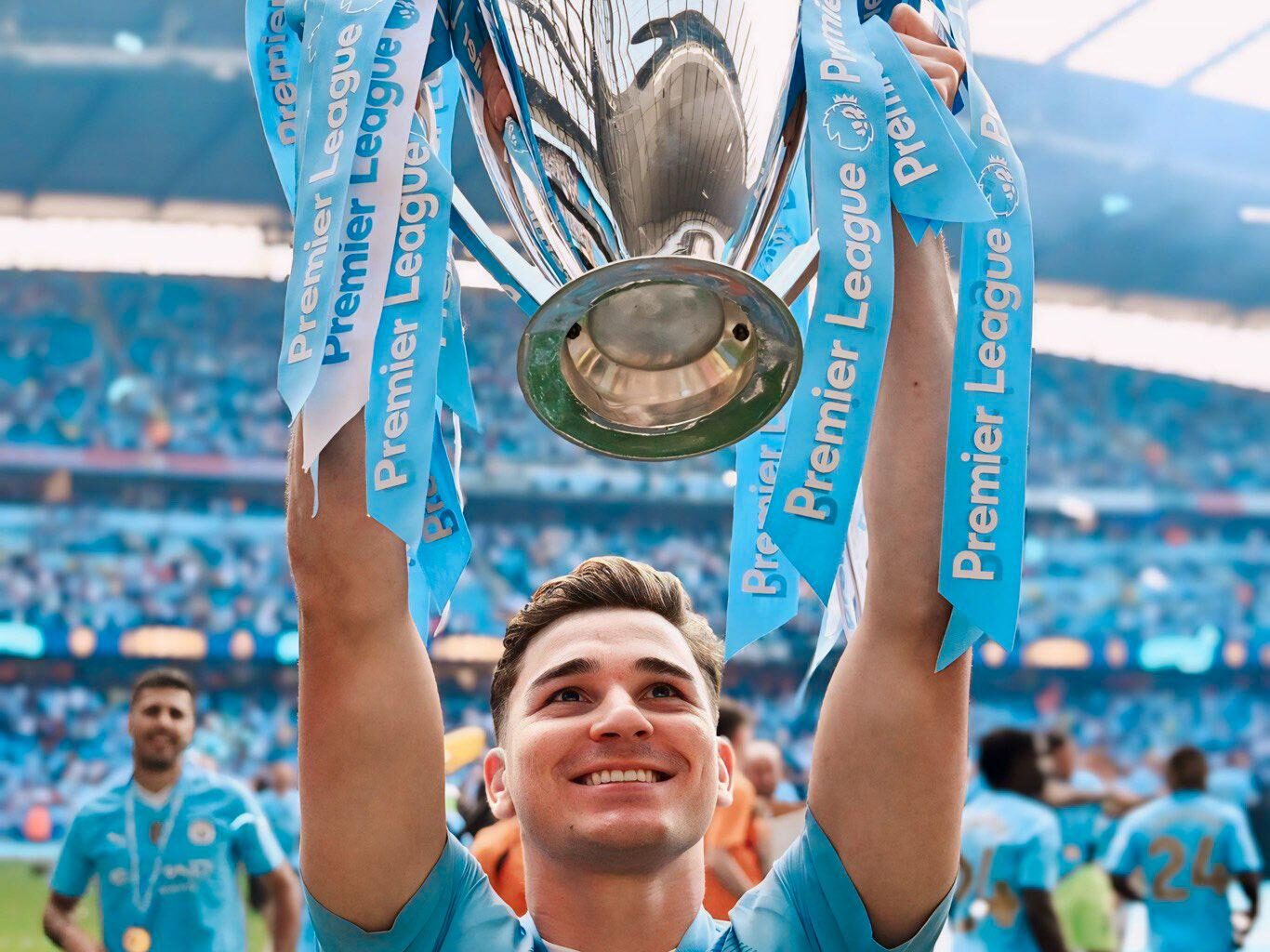 Alvarez appreciation post! when KDB and Haaland were injured, He stepped up, 32 Goal contributions this season in all competitions!