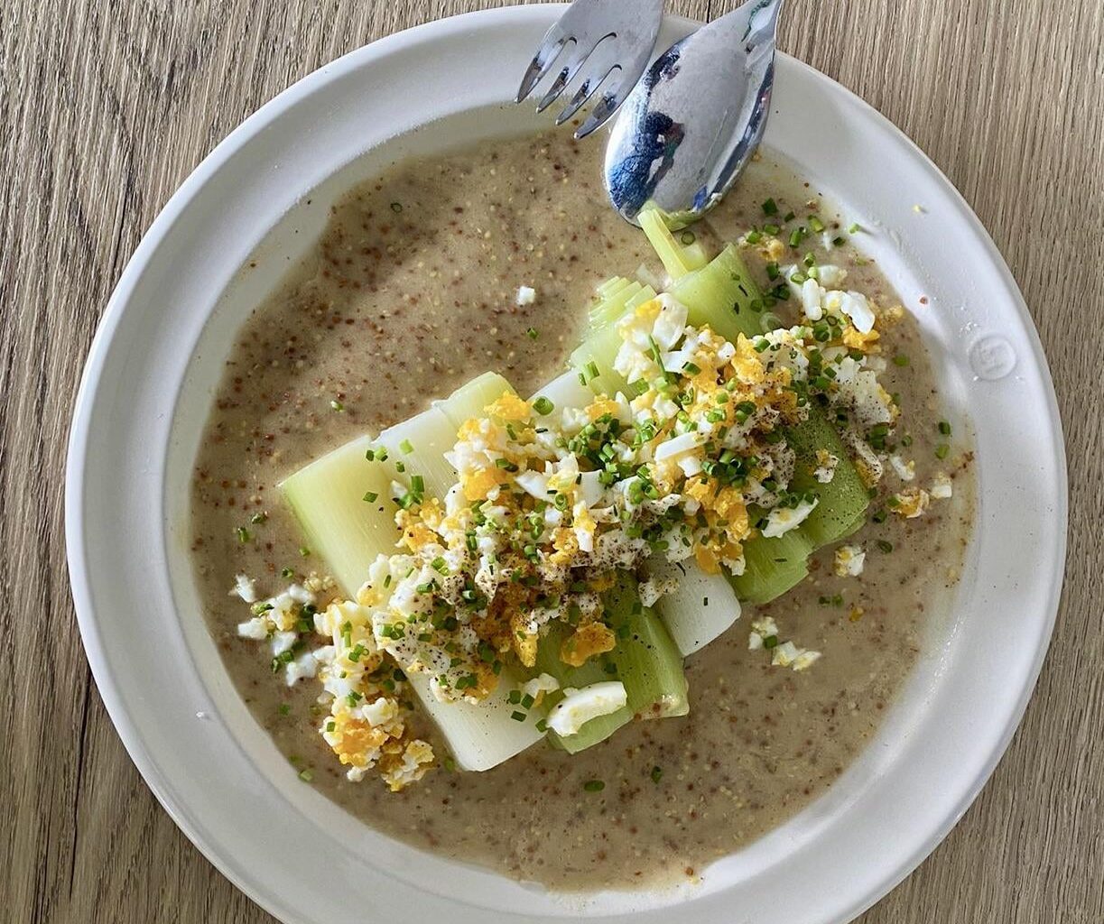 Poireaux vinaigrette