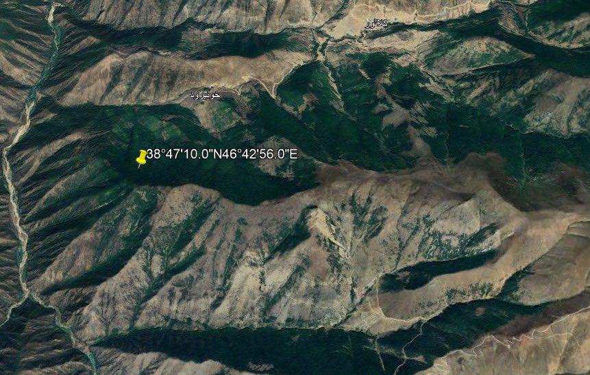 Turkish drones located cordinates of the crashsite