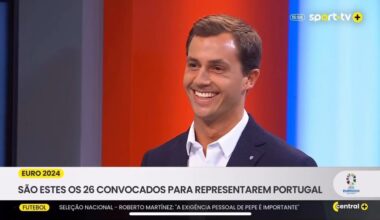 Sporttv: Jornalista partilha opinião sobre convocatória para o Euro 2024