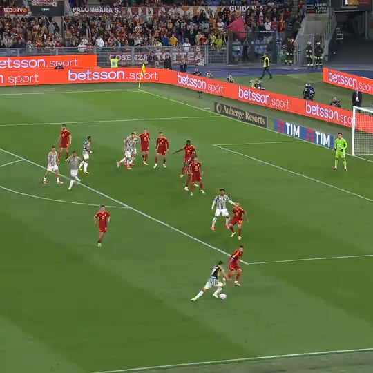 Gleison Bremer's headed equaliser earns the Bianconeri a point in Rome
