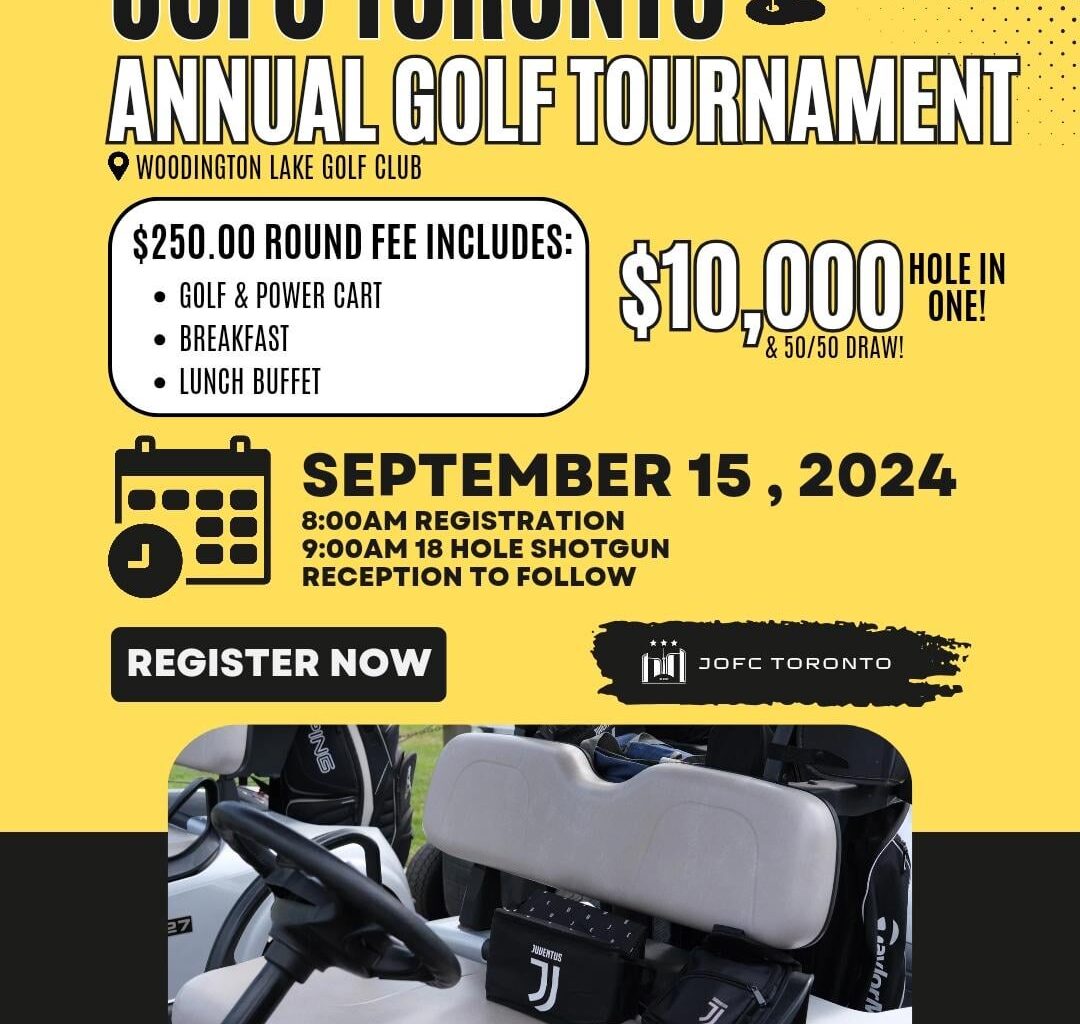 🚨🚨Juventini of Toronto, come join us at our Annual Golf Tournament‼️