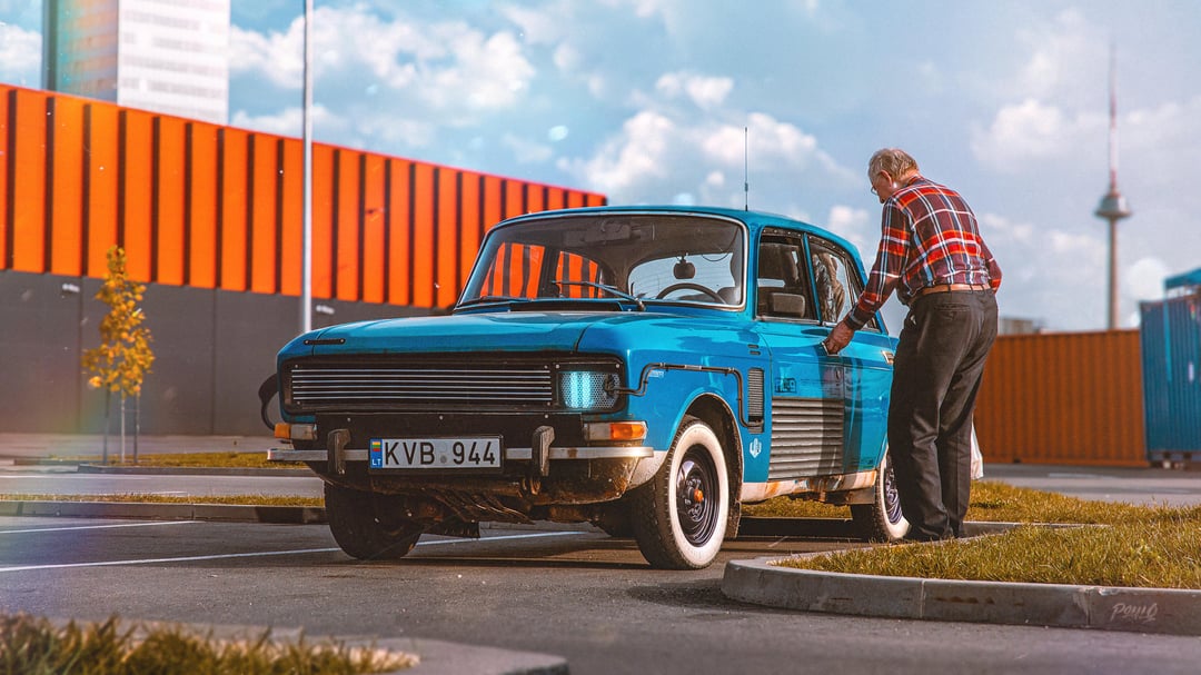 "Rytojaus Aidas" - Senukų stovėjimo aikštelė. CyberVilnius