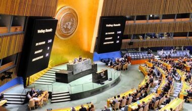 Japan unterstützt den UN-Vorstoß, Palästina die Vollmitgliedschaft zu gewähren