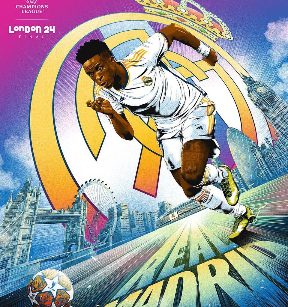 UCL’s Real Madrid Art for Final