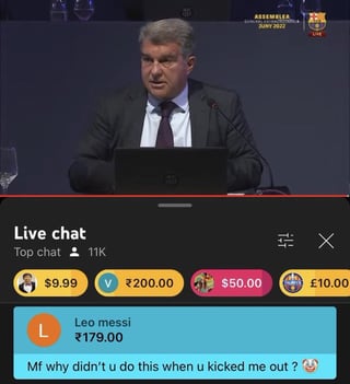 Throwback to when FC Barcelona had a livestream on their Youtube channel discussing Barca’s economic plans, let’s take a look at some of the best/funniest Comments