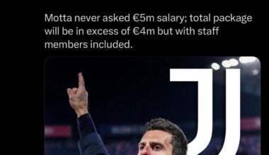 Hopefully he doesn’t get the Pirlo treatment.