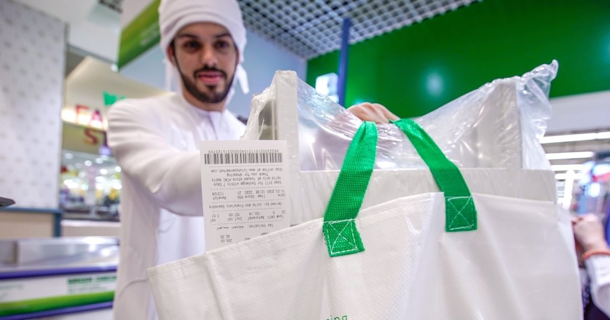 Dubai's single-use bag ban begins on Saturday