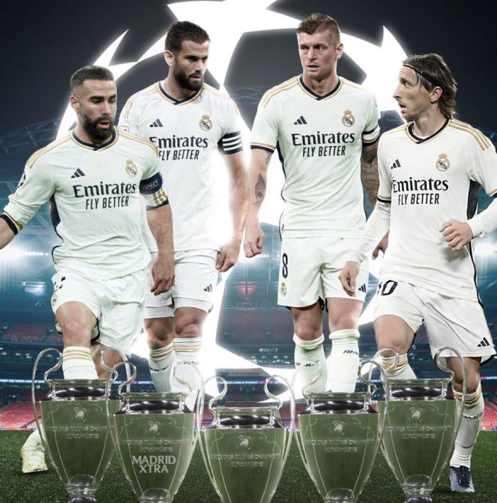 The players that can win their 6th Champions League Trophy on the 1st of June!