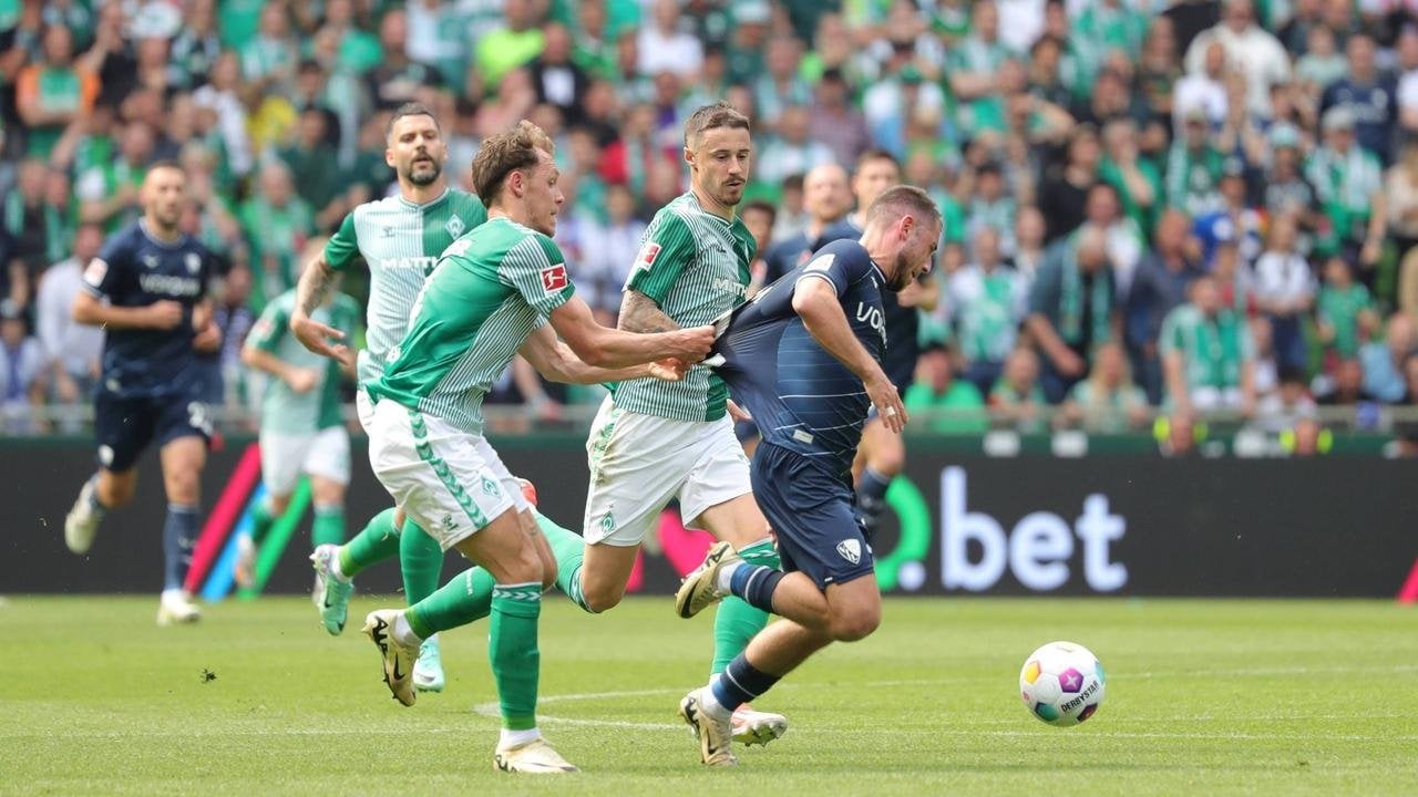Werder verpasst Europa: Niederlage in Bremen - Bochum muss in die Relegation