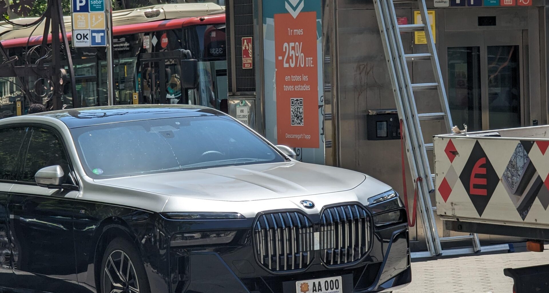 Today in Barcelona. Who's vehicle is this?