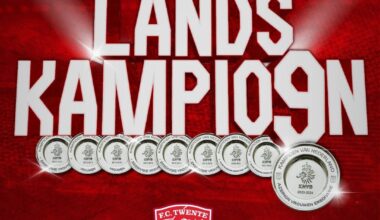 FC Twente are champions of the 23/24 Women's Eredivisie after 2-0 win against Telstar