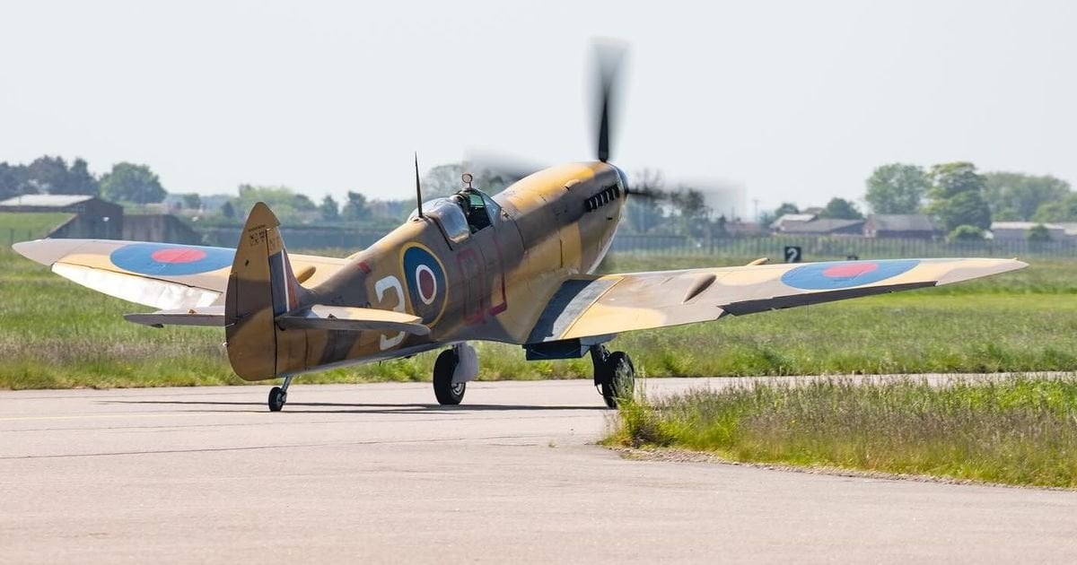 Pilot killed in horror Spitfire plane crash at Battle of Britain event