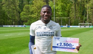 PSV attacker Johan Bakayoko is Johan Cruyff talent of the month April