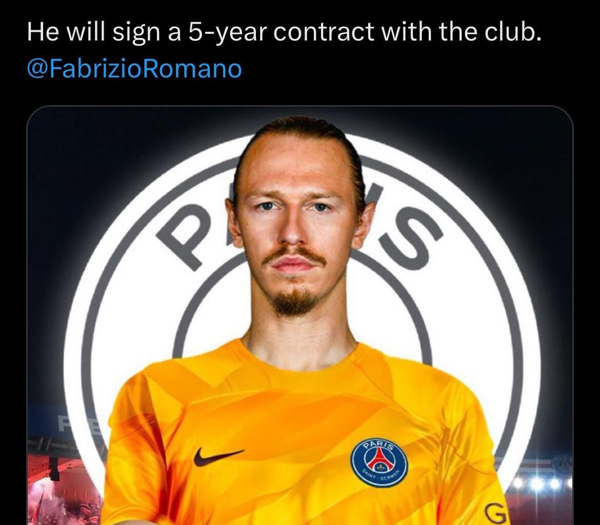 𝐇𝐄𝐑𝐄 𝐖𝐄 𝐆𝐎: Matvey Safonov to join PSG for € 20M, including bonuses. He will sign a 5-year contract with the club. @FabrizioRomano