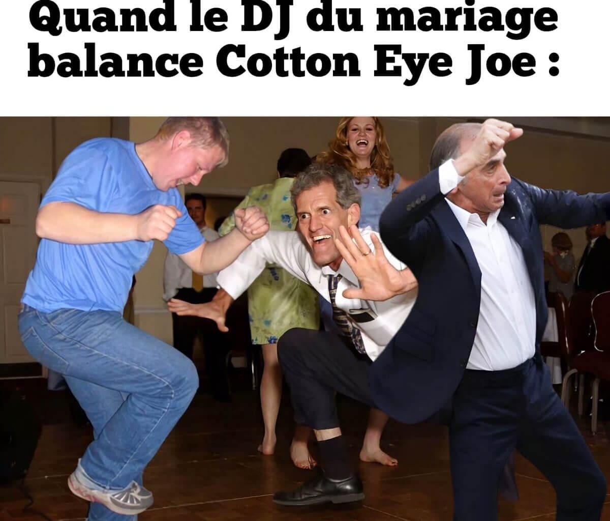 Where did you come from, Cotton arm Joe?