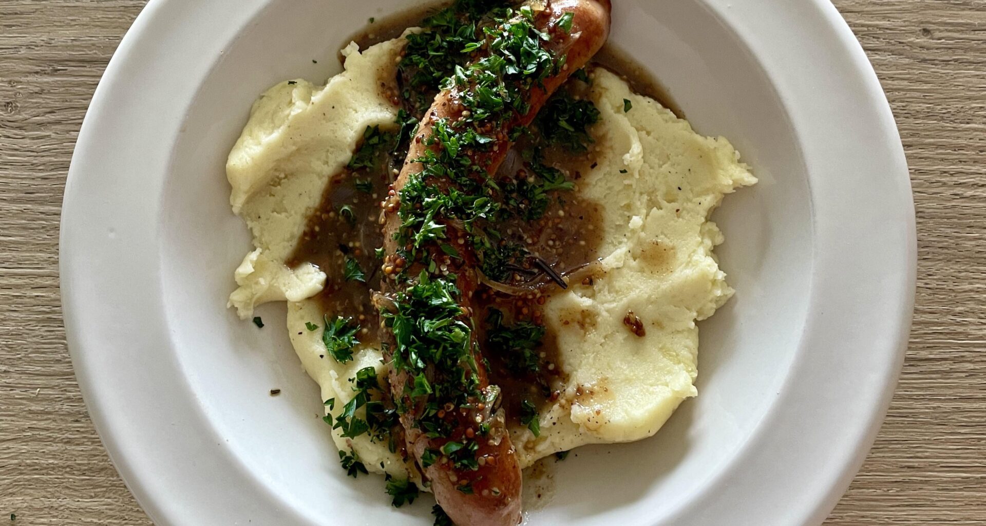 Saucisse purée