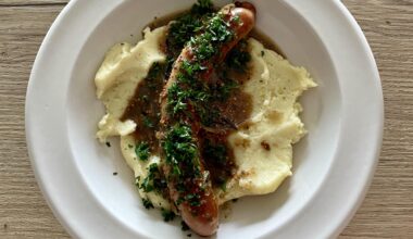 Saucisse purée