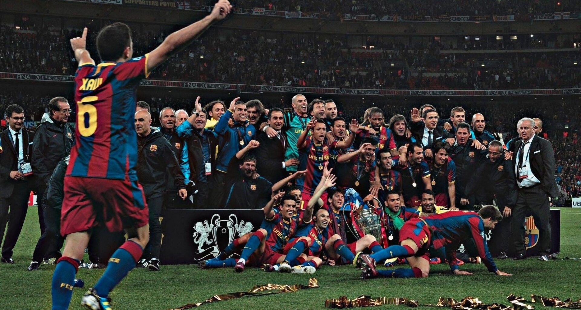On This Day 13 years ago, Barca defeated Man United 3-1 at Wembley to win their 4th UCL title
