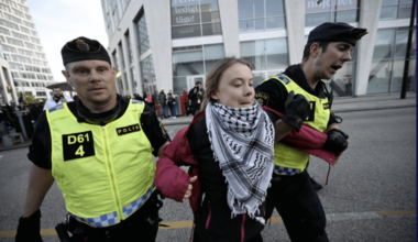 Eurovision 2024: Greta Thunberg removed by police outside Malmo Arena