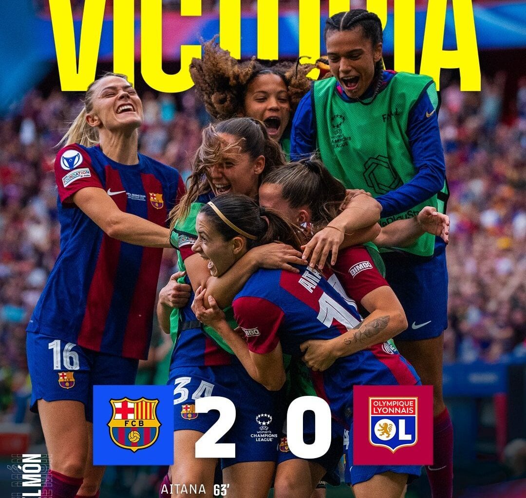 Barça Femení have won the 2023/2024 UEFA Women's Champions League!