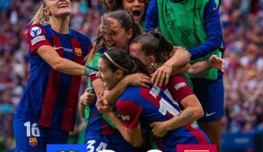 Barça Femení have won the 2023/2024 UEFA Women's Champions League!