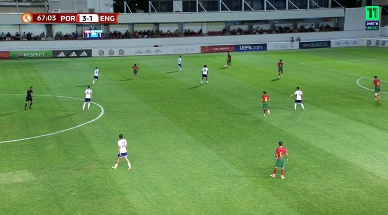 Afonso Patrão faz o 4-1. O que joga Portugal sub-17 🤩