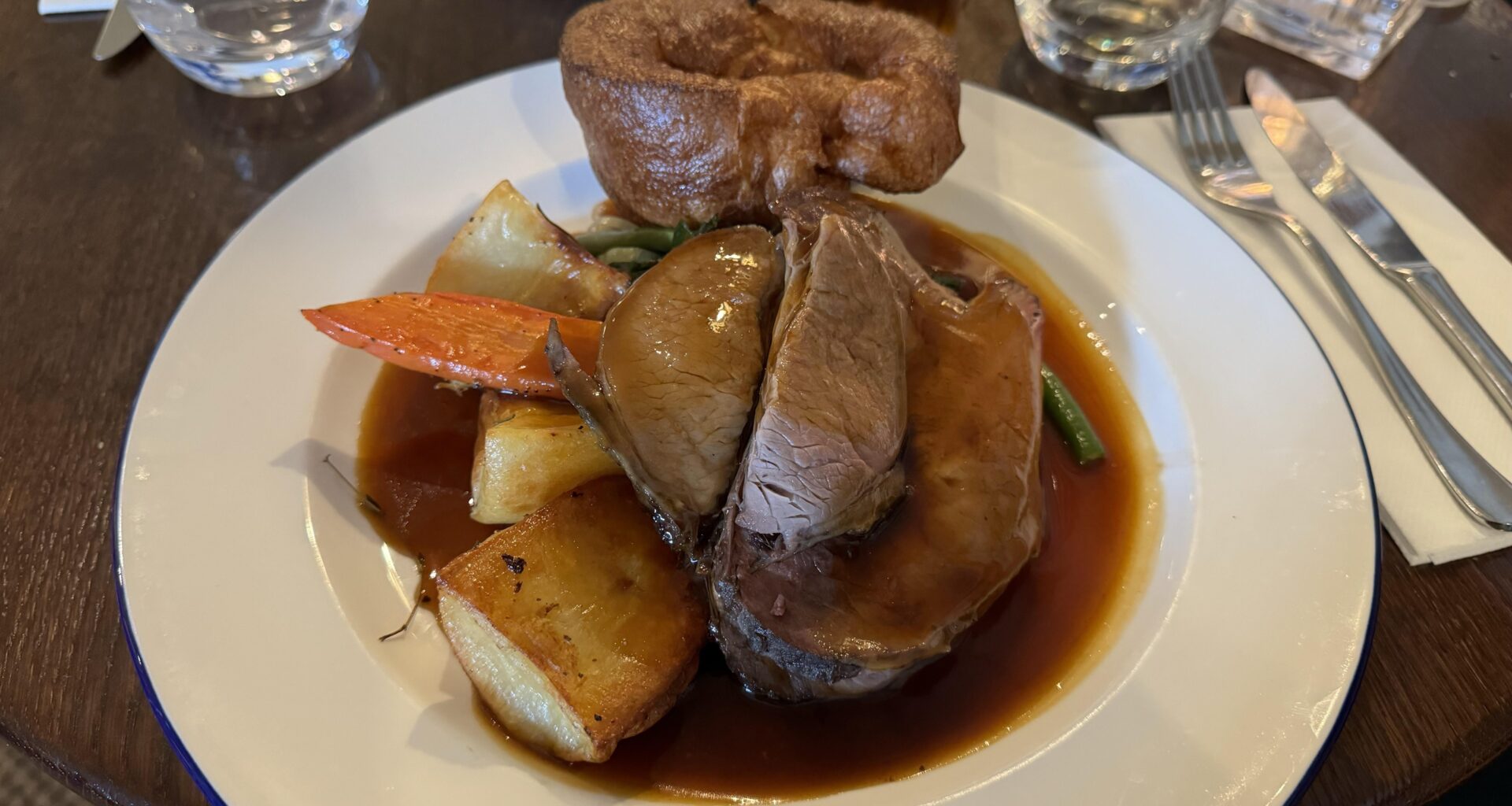 Roast Beef with Yorkshire Pudding
