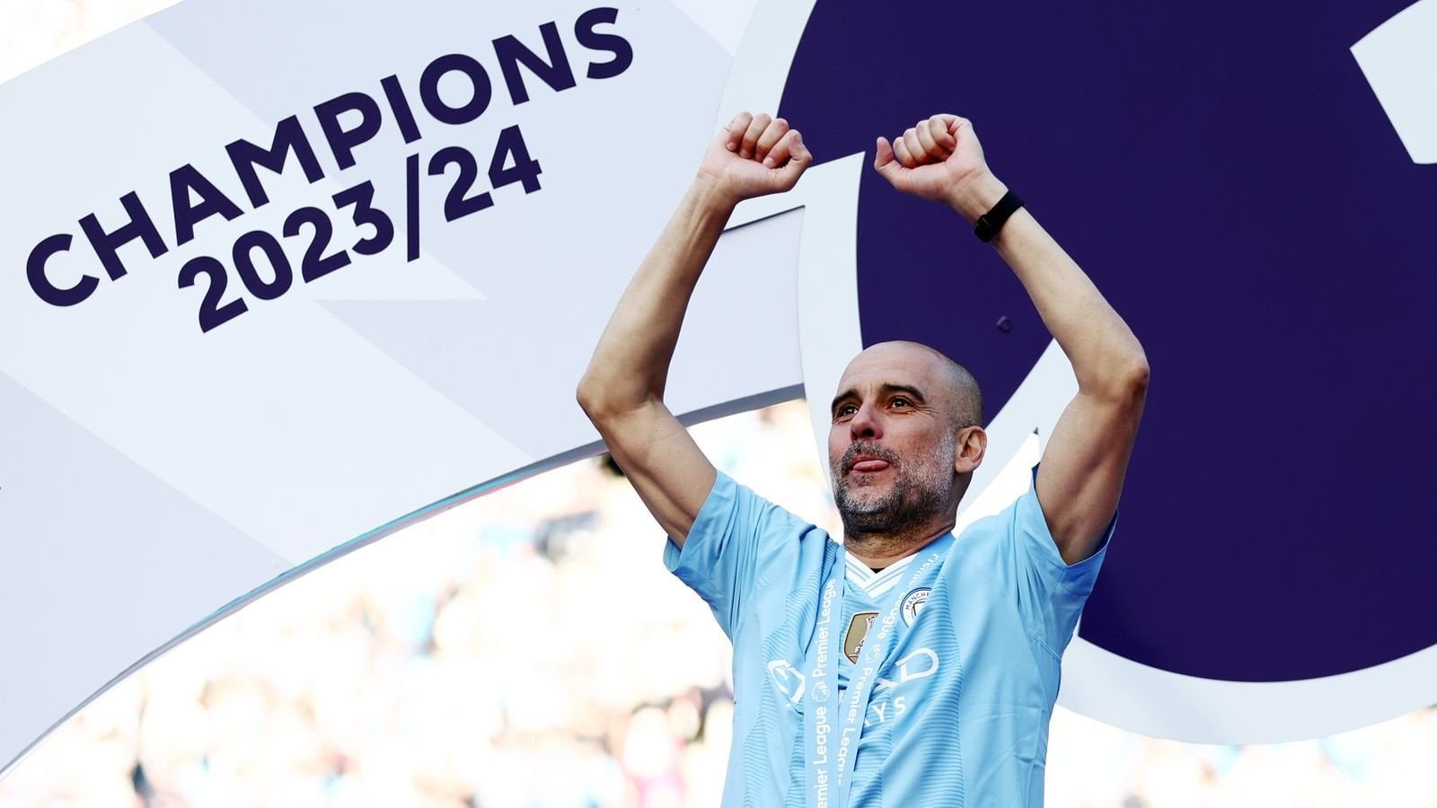 Pep Guardiola: Man City manager 'closer to leaving than staying' after record fourth Premier League title in a row