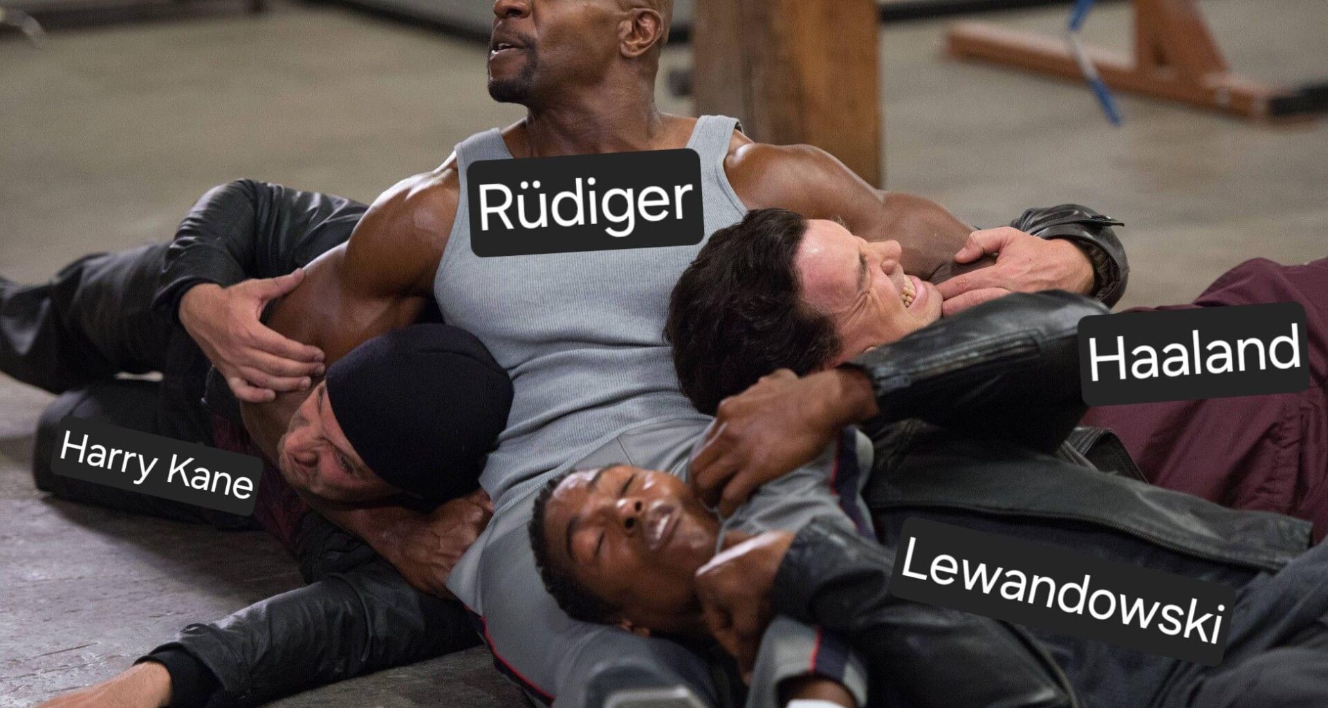 Rüdiger: I left one for you 😂😂