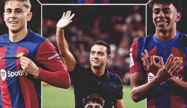 Which starlet will be the departing Xavi's greatest gift to Barcelona?