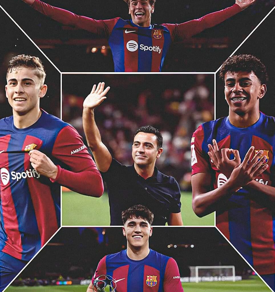 Which starlet will be the departing Xavi's greatest gift to Barcelona?