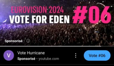 Des pubs sur youtube pour appeler au vote de la candidate israélienne à l'Eurovision...
