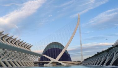 Ciudad de las Artes y las Ciencias y Oceanogràfic Valencia.