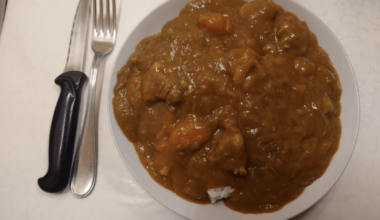 Riz au curry Japonais