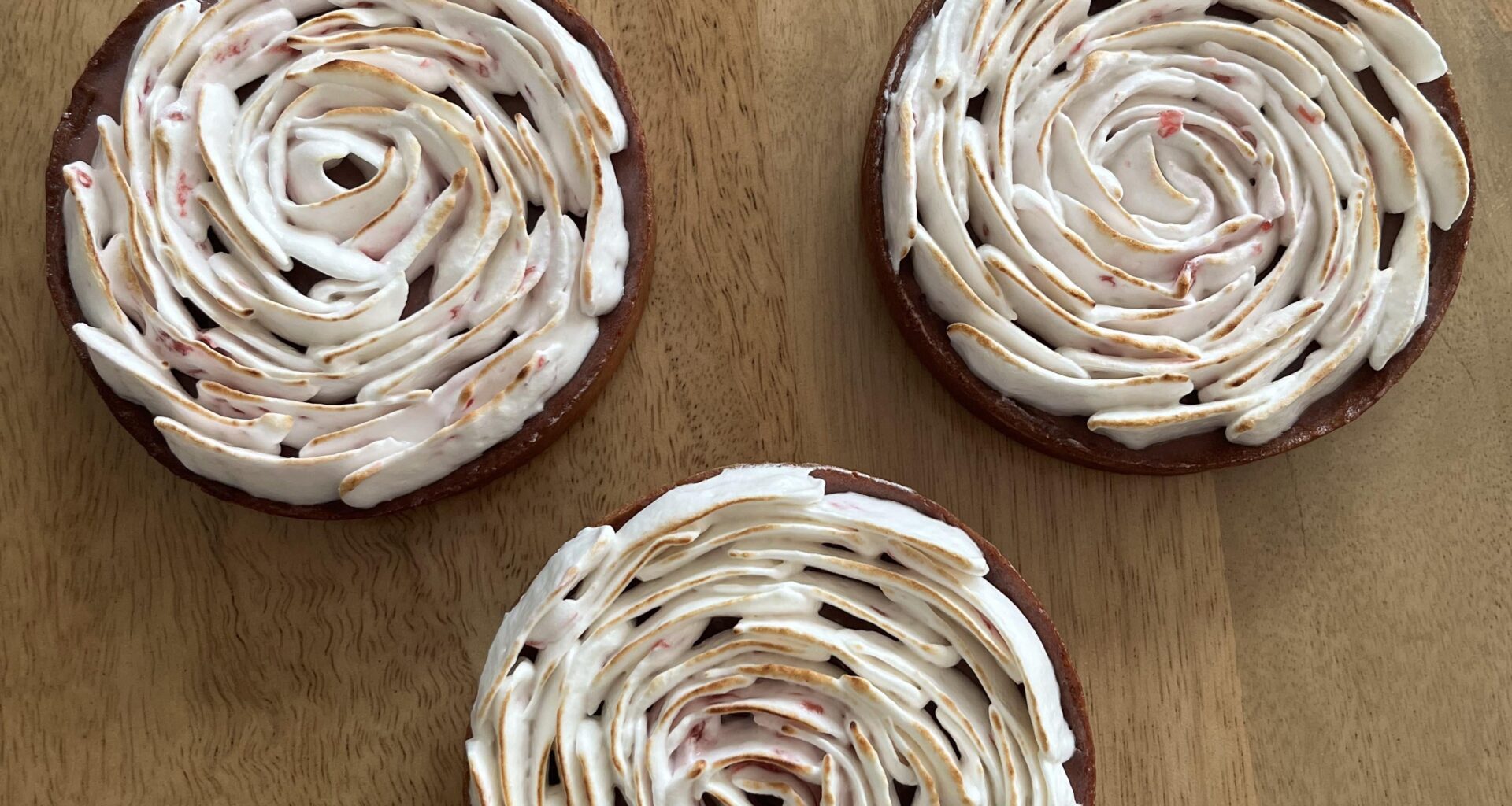 Tartelettes framboises meringuées [Fait maison]